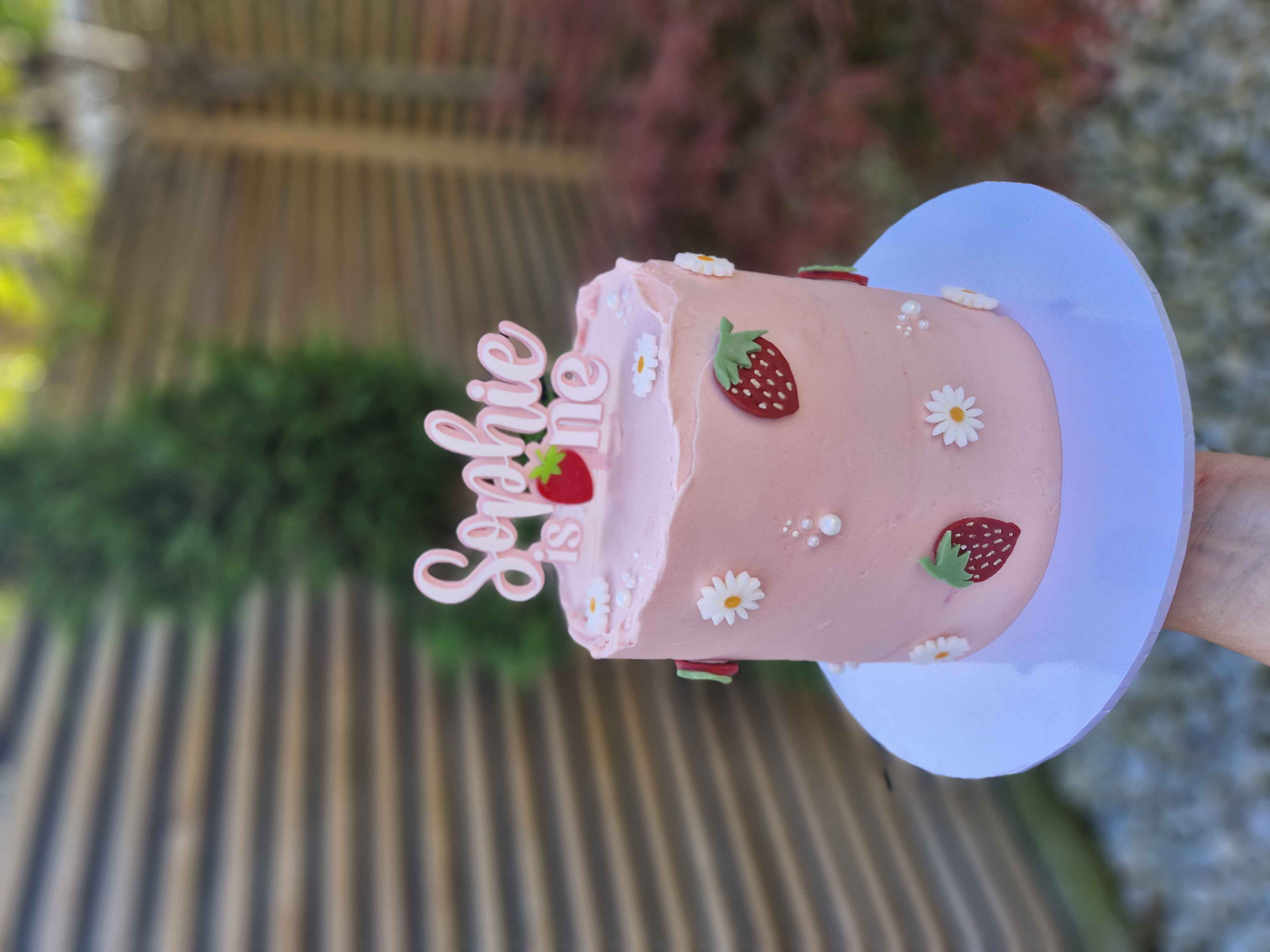 Occasion cake close-up